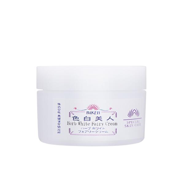 色白美人　ハーブ ホワイト フェアリークリーム （美白ファンデ＆日焼け止めクリーム）40g　＜ボタニ...