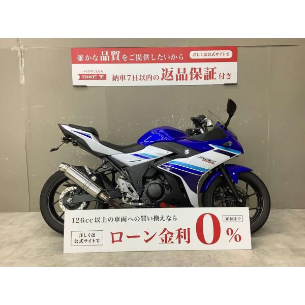 GSX250R 2017年モデルマフラーカスタム250ccフルカウルスポーツ