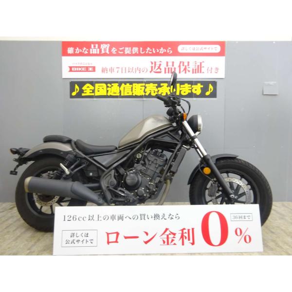 REBEL 250　2019年モデル　リアバッグサポート