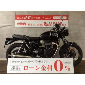 ボンネビルＴ１００　バーチカルツインエンジンをブラックアウトしたシックで落ち着いた一台!｜bikeo-ds-shopping