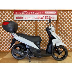 アドレス１１０　２０２２年モデル　リアボックス装備！｜bikeo-ds-shopping