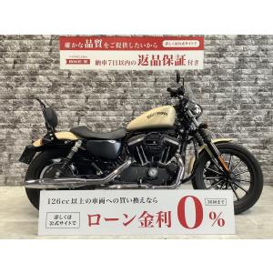 XL883N　アイアン　ワンオーナー　オーリンズリアサス　HD製デタッチャブルバックレスト｜bikeo-ds-shopping