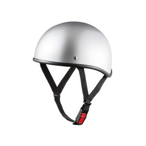 バイクヘルメット 半キャップ 半ヘル レッド 赤 白ツバ XL 61~62cm SG