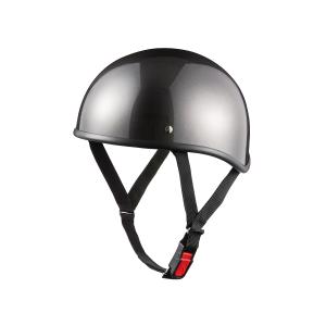 バイク用ヘルメット ダックテール マットブラック 半ヘル 新品 SG規格