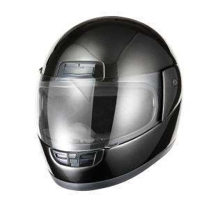 ヘルメット フルフェイス ガンメタ 新品 SG・PSCマーク取得 全排気量