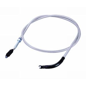 XV250 ビラーゴ88- クラッチワイヤー 10cmロング メッシュ Vertex バーテックス