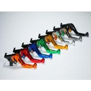 レバーセット D-TRACKER125 KLX125オレンジ / グリーン　GPタイプ KA001-011-0608 U-KANAYA｜bikeroad