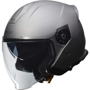 リード工業　FLX ジェットヘルメット　マッドシルバー　LL｜bikeveloce