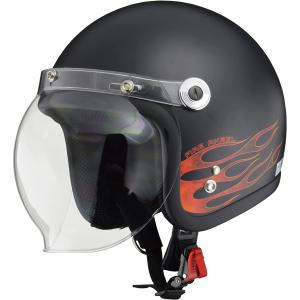 ユニカー工業 unicar インナーバイザー付ハーフヘルメット ジェット