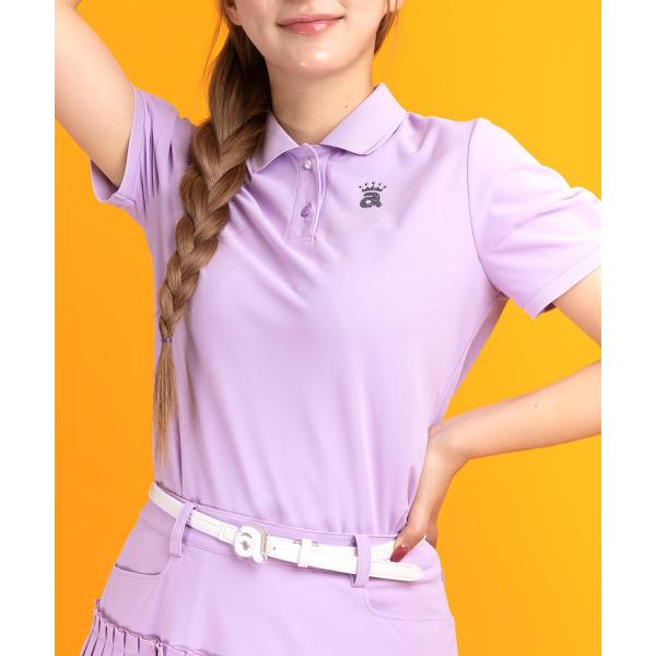 【 セール 40%OFF 】UV速乾パフスリーブポロシャツ アルチビオ ゴルフ レディース