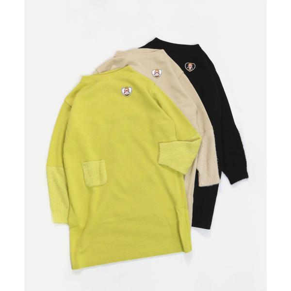 【 セール 30%OFF 】 袖口切替ニットワンピース 定価57200円