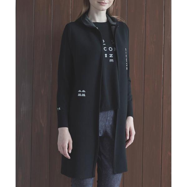 【 セール 20%OFF 】 フード付ロングニットベスト 定価58300円