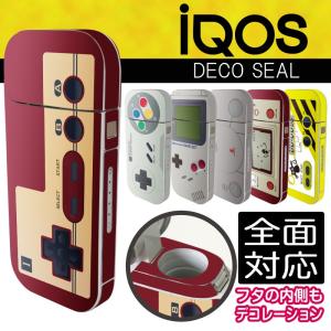 アイコスシール　iQOS シール 着せ替えシール　クラシックミニファミコン　柄｜bikkuri-price