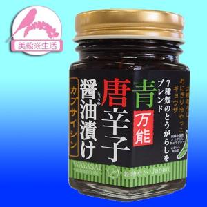 【青唐辛子醤油漬け　120g】ベストアメニティ　国内産原料使用　おすすめ　お漬物　やくみ　ご飯のお供