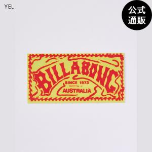 （3日＆5日＆6日はボーナスストア+5%）（公式）2024 ビラボン メンズ ステッカー YEL 2024年秋冬モデル 全1色 F BILLABONG