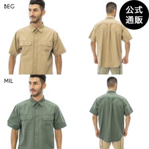 SALE 送料無料 2023 ビラボン メンズ A/Div. WORK SHIRTS 半袖シャツ 2023年夏モデル 全2色 M/L/XL BILLABONG｜billabongstore