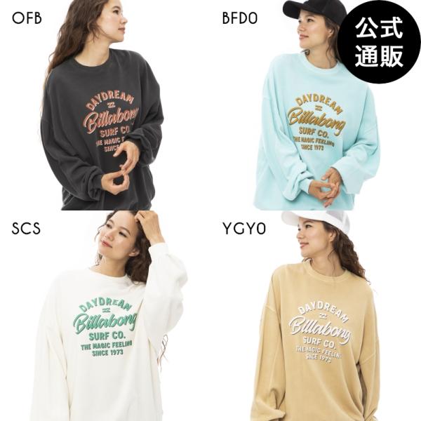 SALE 送料無料 2023 ビラボン レディース DOUBLE LAYER LOGO SWEAT ...