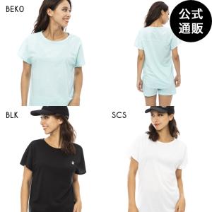 SALE 送料無料 2023 ビラボン レディース ACTIVE ACTIVE S/S TEE トレーニングUV Tシャツ 2023年春夏モデル 全3色 M/L BILLABONG｜billabongstore