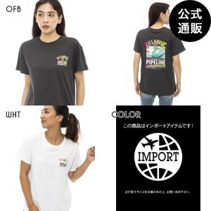 SALE 直営店限定 2023 ビラボン レディース Billabong Pro Pipeline PIPELINE POSTER Ｔシャツ 2023年春夏モデル 全2色 M/L BILLABONG｜billabongstore