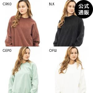 SALE 送料無料 2023 ビラボン レディース PLUMPED EMB SWEAT CREW クルーネックトレーナー 2023年秋冬モデル 全4色 M/L BILLABONG｜billabongstore