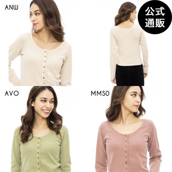 SALE 送料無料 2023 ビラボン レディース RIB BABY LS TEE デザイントップス...