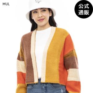 SALE 送料無料 2023 ビラボン レディース SALT & FIRE BLOCK OUT カーディガン 2023年秋冬モデル 全1色 M BILLABONG｜billabongstore