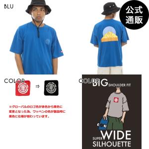 SALE 2023 エレメント メンズ HOLLIS SS Ｔシャツ BLU 2023年春夏モデル 全1色 M/L/XL ELEMENT｜billabongstore