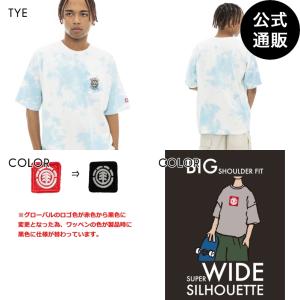 SALE 2023 エレメント メンズ TIMBER! TIMBER! POCKET SS Ｔシャツ TYE 2023年春夏モデル 全1色 M/L/XL ELEMENT｜billabongstore