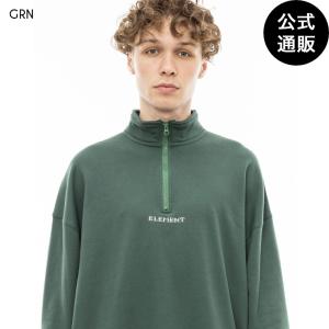 SALE 送料無料 2023 エレメント メンズ TIMBER! TIMBER DUSK HALF トレーナー GRN 2023年秋冬モデル 全1色 M/L/XL ELEMENT｜billabongstore