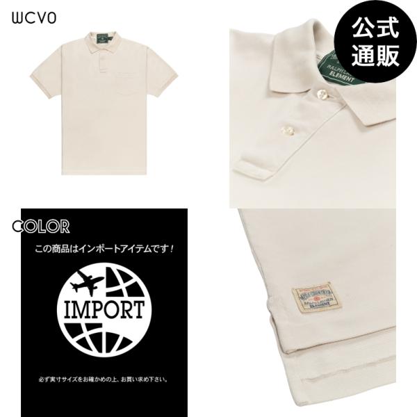 SALE 送料無料 2023 エレメント メンズ PRLXE BG PKT POLO ポロシャツ W...