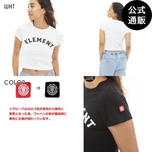 SALE 2023 エレメント レディース WMS COLLEGE SS Ｔシャツ WHT 2023年夏モデル 全1色 M/L ELEMENT EDEN｜BILLABONG ONLINE STORE