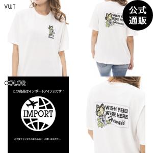 SALE 送料無料 2023 ルーカ レディース HAWAII HAWAII WISH YOU WERE HERE SS Ｔシャツ 2023年春夏モデル 全1色 XS/S/M rvca