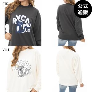 SALE 送料無料 2023 ルーカ レディース WHOOPSEY LOOSE FIT C トレーナー 2023年秋冬モデル 全2色 M/L rvca｜billabongstore