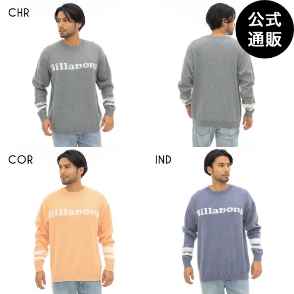 SALE 送料無料 2024 ビラボン メンズ CREW KNIT セーター 2024年春夏モデル ...