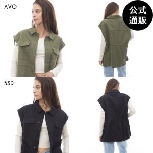 SALE 送料無料 直営店限定 2024 ビラボン レディース WORK VEST ベスト  2024年春夏モデル  全2色 M BILLABONG｜billabongstore