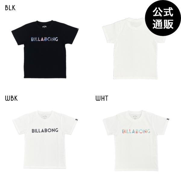 2024 ビラボン キッズ UNITY LOGO Ｔシャツ (90~160)  2024年春夏モデル...