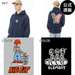 SALE 送料無料 2024 エレメント メンズ CARD HOOD パーカー NVY 2024年春夏モデル 全1色 M/L/XL ELEMENT｜billabongstore