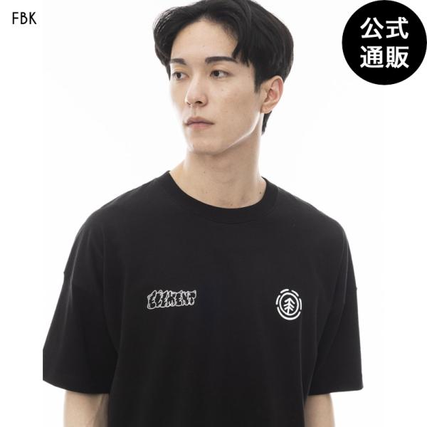 2024 エレメント メンズ 3 BUBBLE SS Ｔシャツ FBK  2024年夏モデル  全1...