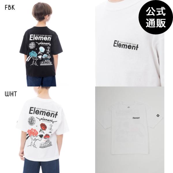 OUTLET （公式）エレメント キッズ AGE OF SS YOUTH Tシャツ 2025年春夏モ...