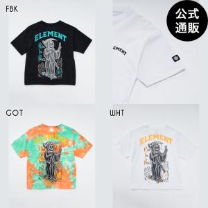 （11日はボーナスストア+5%）OUTLET （公式）エレメント キッズ TIMBER RIP SS YOUTH Tシャツ 2025年夏モデル 全3色