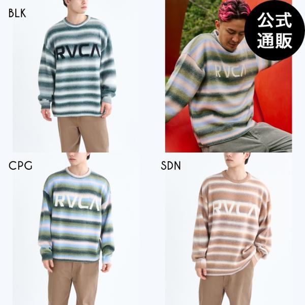 OUTLET 送料無料 （公式）ルーカ メンズ RS BIG RVCA KNIT セーター 2025...