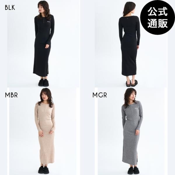 OUTLET 送料無料 （公式）ルーカ レディース HENRY NECK SLIM DRESS ワン...
