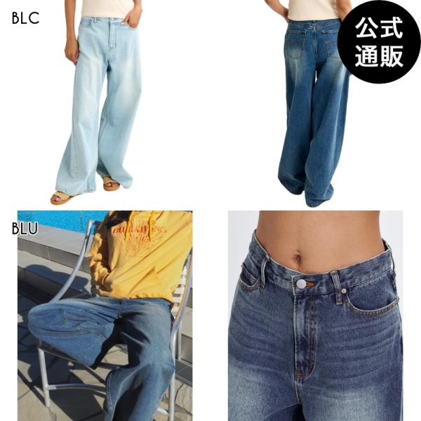 （公式）ビラボン ウィメンズ BEACH LOVER JEANS WIDE BUGGY DENIM ...