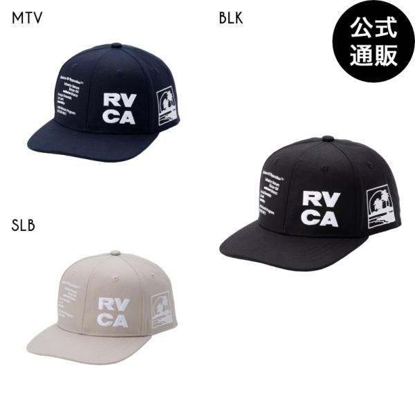 （公式）ルーカ メンズ RVCA PROGRAM CAP キャップ 2026年春夏モデル 全3色 F...