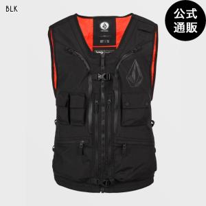 （14日-30日はボーナスストア+5%）OUTLET 送料無料 （公式）ボルコム Iguchi Slack Vest - Black 全1色 XS/S/M/L/XL/XXL VOLCOM