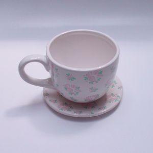 SP-934 ティーカップポット（ローズ）Ｍ