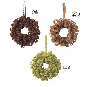 A-15305 毛糸リース（Ｓ）