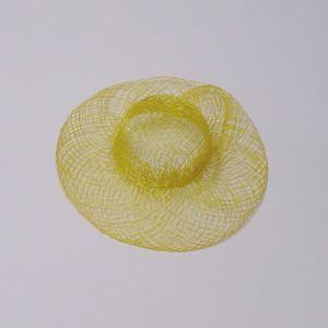 シナマイ帽子*イエロー　径10ｃｍ