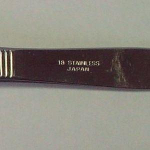 切手用ステンレスピンセット 120mmの詳細画像2