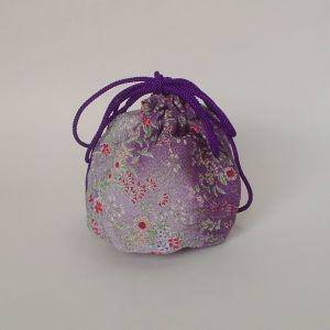 ちりめん巾着袋　大